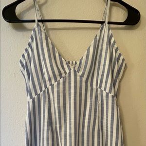 Striped Summer Beach Dress